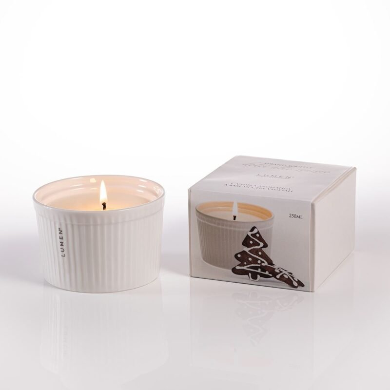 GRAND SOUFFLE' SWEETS WITH GINGER VEGETABLE CANDLE 250 ml IN CASE