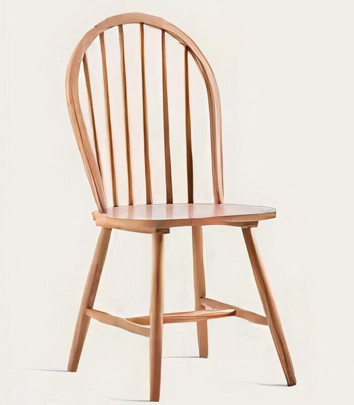 Chair made of solid wood