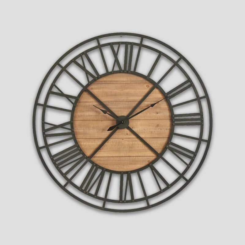 Round wall clock
