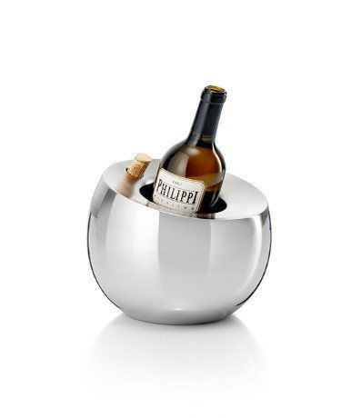 Froid Wine/Champagne Cooler Double Wall Brushed & Polished Steel