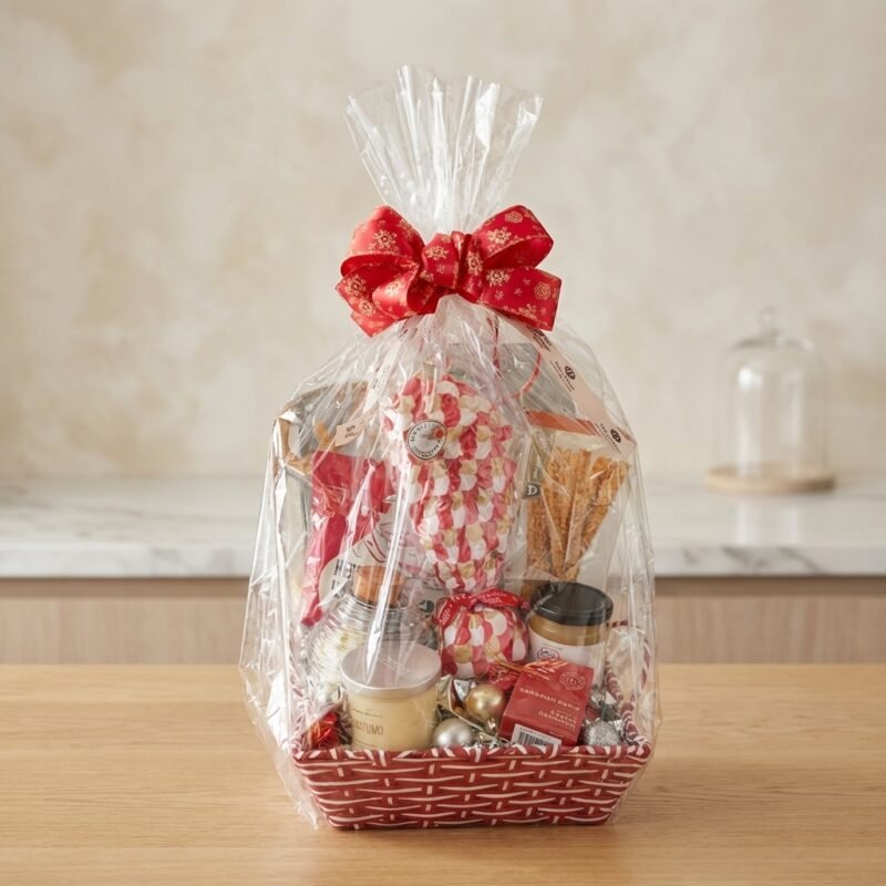 Red Gift Basket