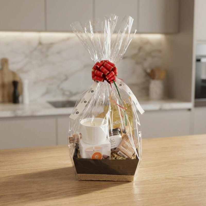 Red Gift Basket